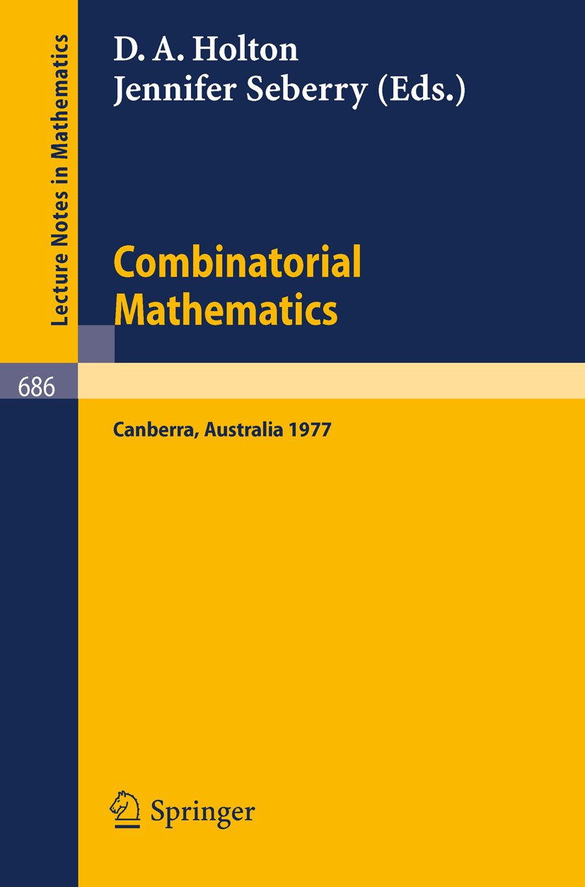 Lecture Notes in Mathematics