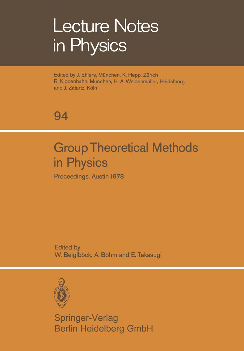 Group Theoretical Methods in Physics