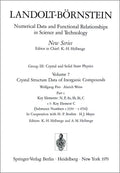Landolt-Börnstein: Numerical Data and Functional Relationships in Science and Technology - New Series