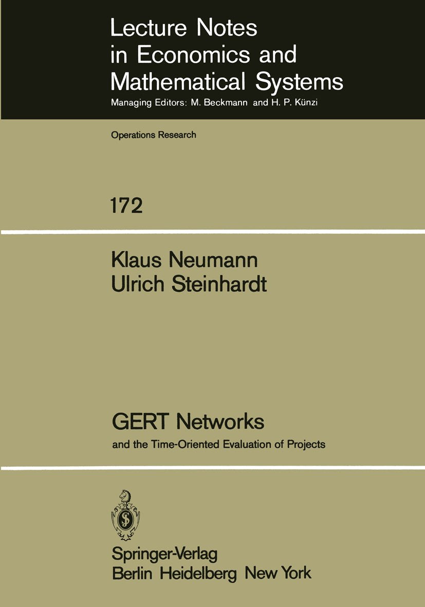 Lecture Notes in Economics and Mathematical Systems