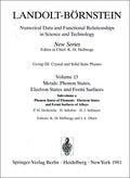 Landolt-Börnstein: Numerical Data and Functional Relationships in Science and Technology - New Series