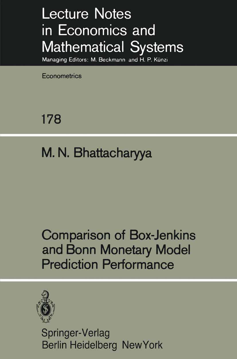 Lecture Notes in Economics and Mathematical Systems