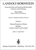 Landolt-Börnstein: Numerical Data and Functional Relationships in Science and Technology - New Series