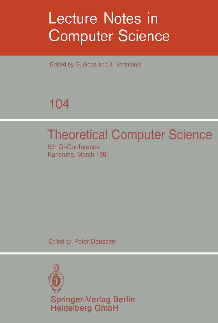 Theoretical Computer Science