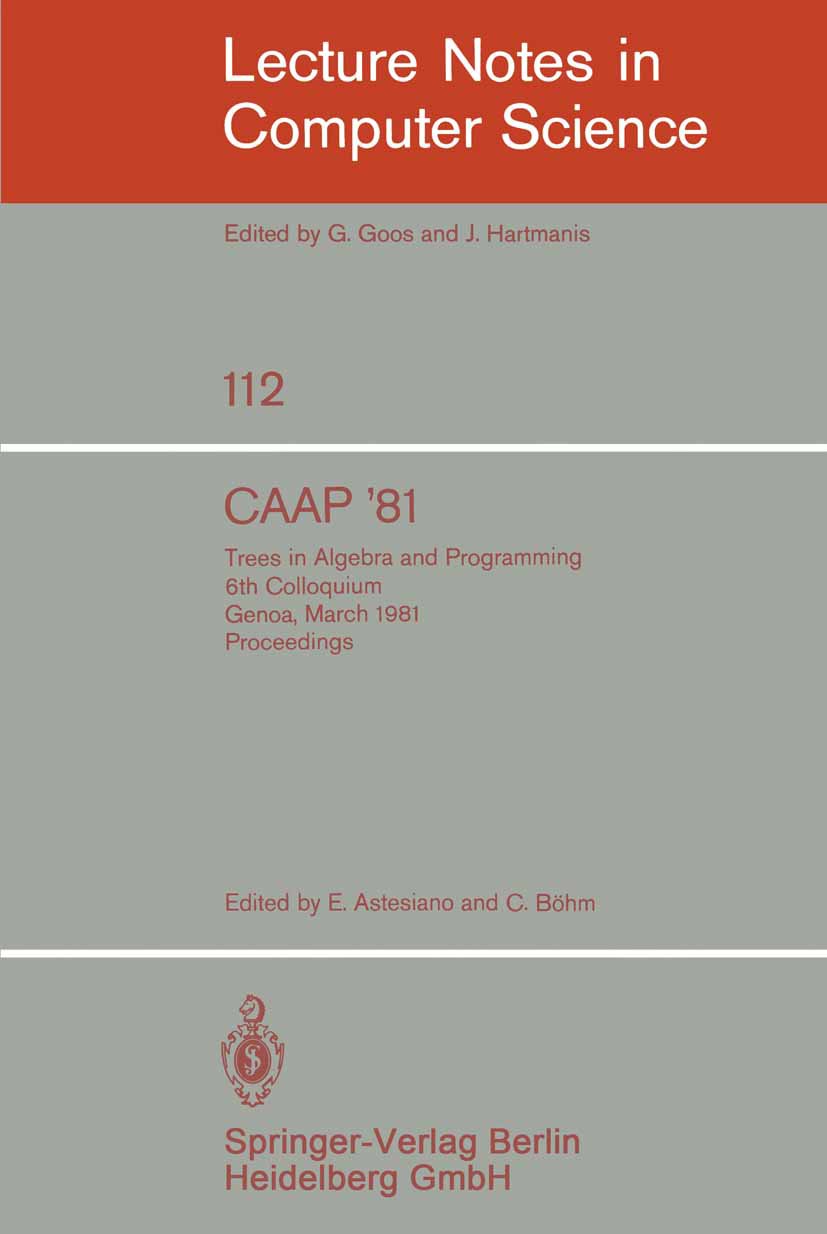 Lecture Notes in Computer Science