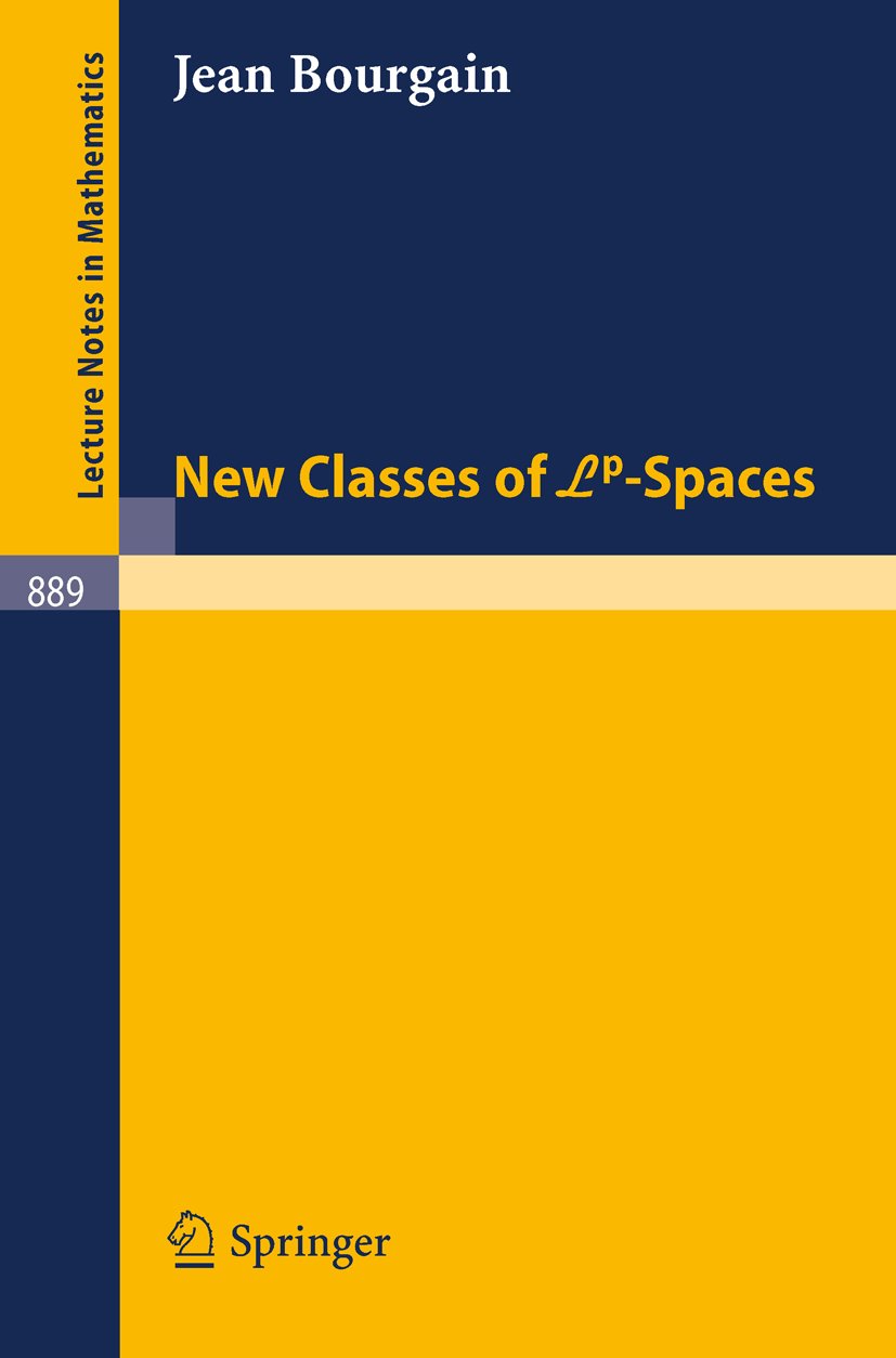 Lecture Notes in Mathematics
