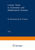 Lecture Notes in Economics and Mathematical Systems