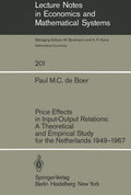 Lecture Notes in Economics and Mathematical Systems