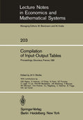 Lecture Notes in Economics and Mathematical Systems