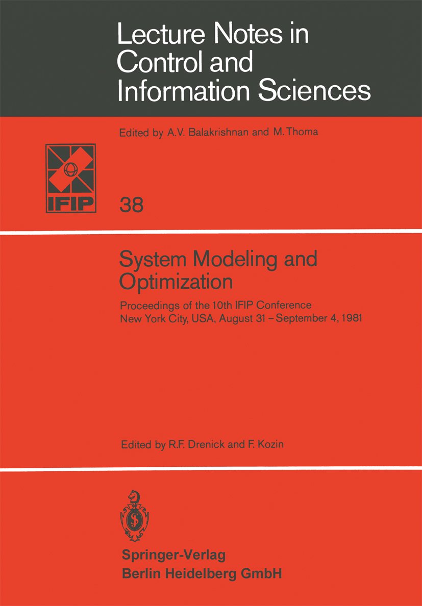 System Modeling and Optimization