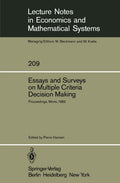 Lecture Notes in Economics and Mathematical Systems