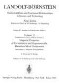 Landolt-Börnstein: Numerical Data and Functional Relationships in Science and Technology - New Series