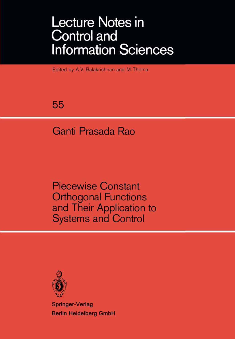 Lecture Notes in Control and Information Sciences