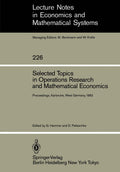 Lecture Notes in Economics and Mathematical Systems