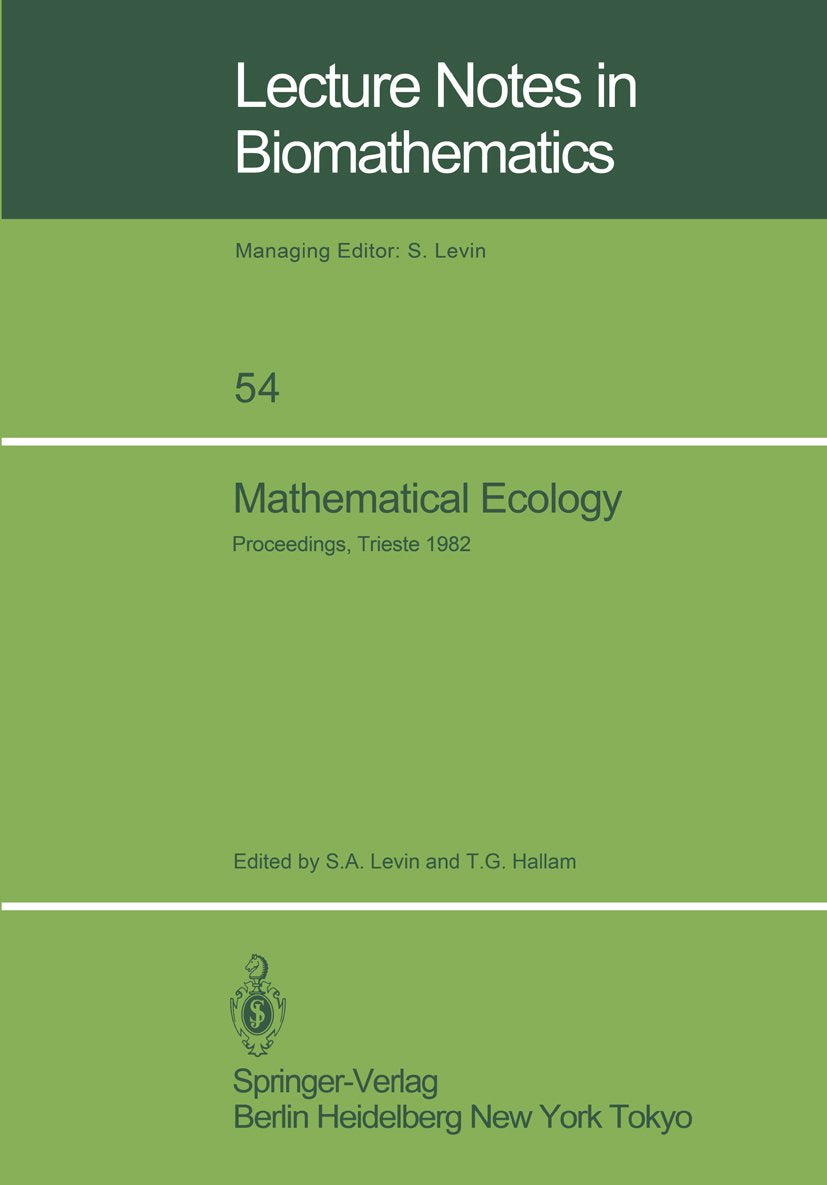 Lecture Notes in Biomathematics