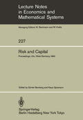 Lecture Notes in Economics and Mathematical Systems