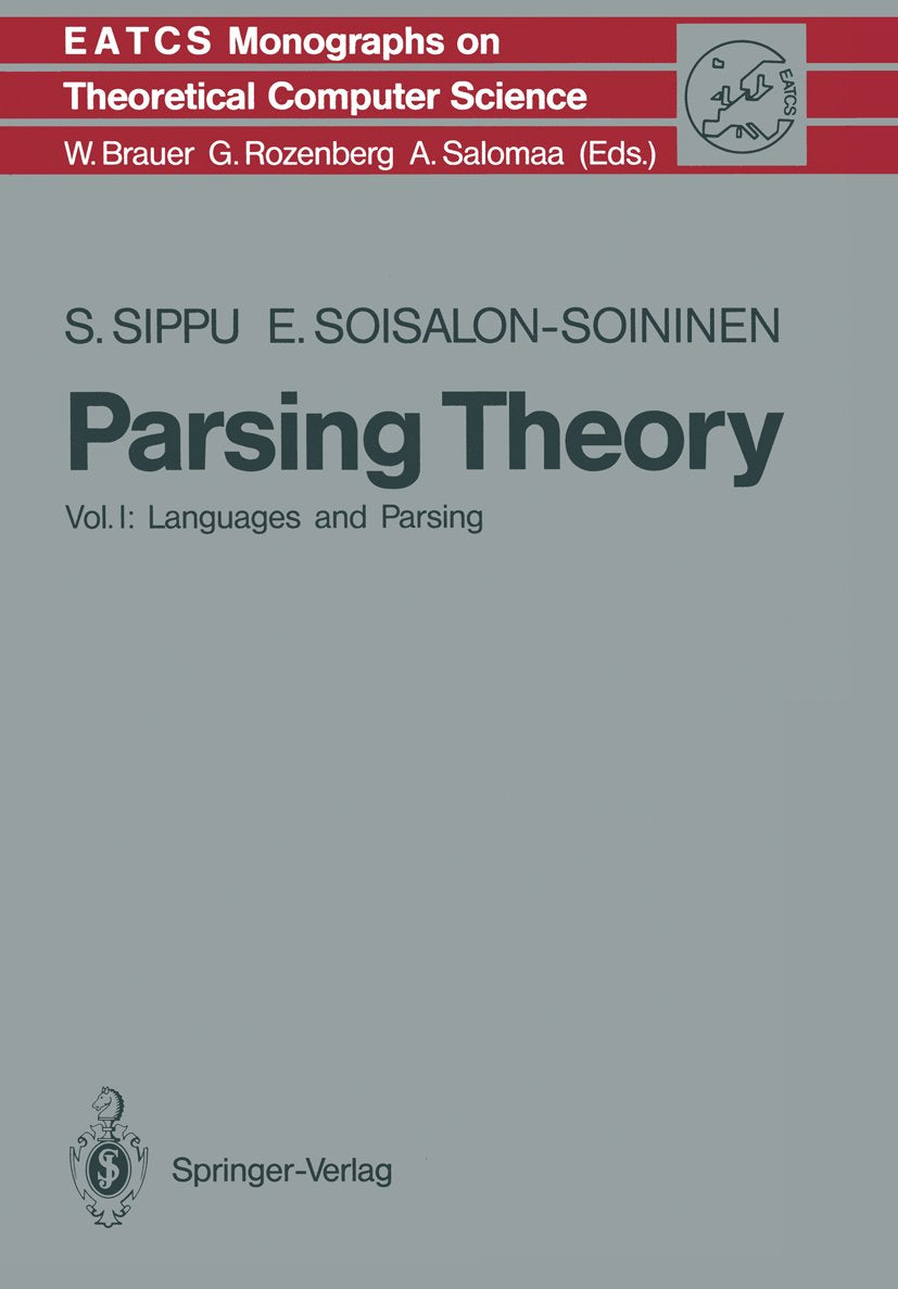Monographs in Theoretical Computer Science. An EATCS Series