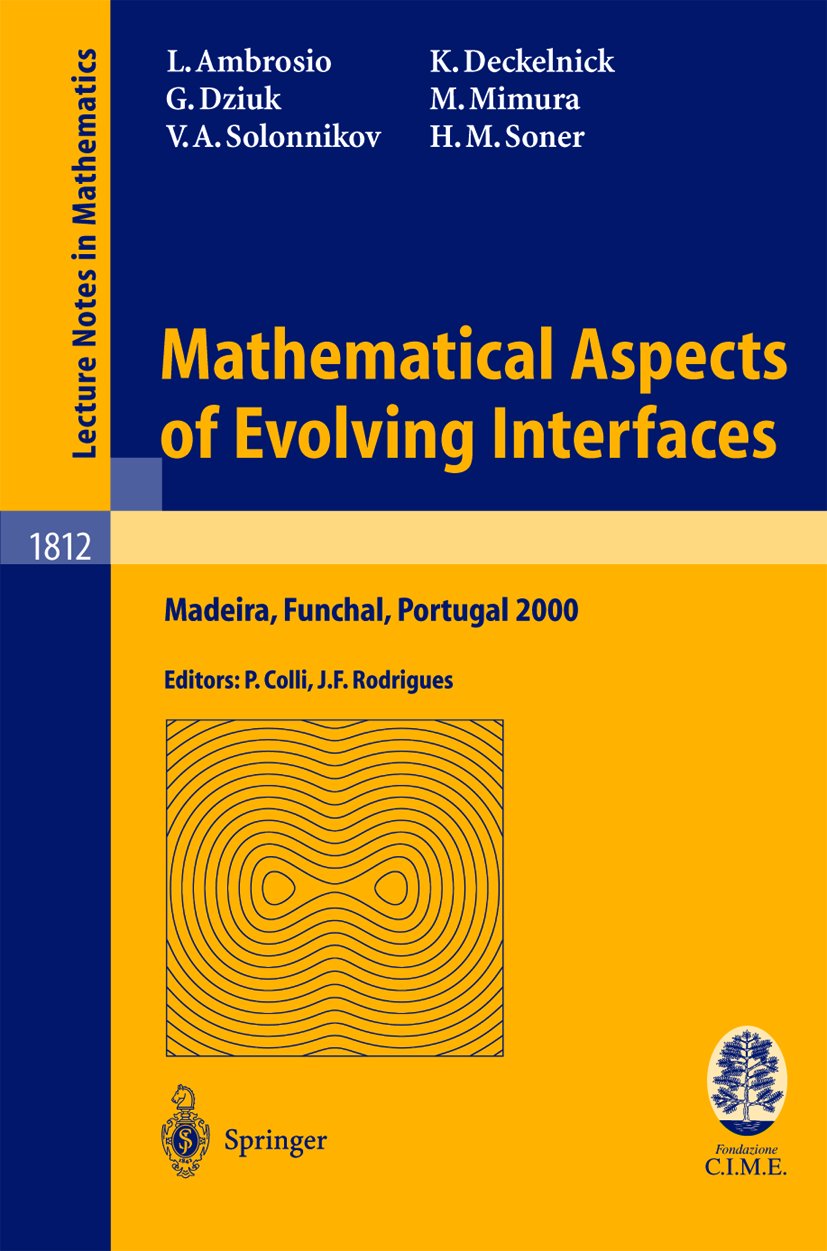 Lecture Notes in Mathematics