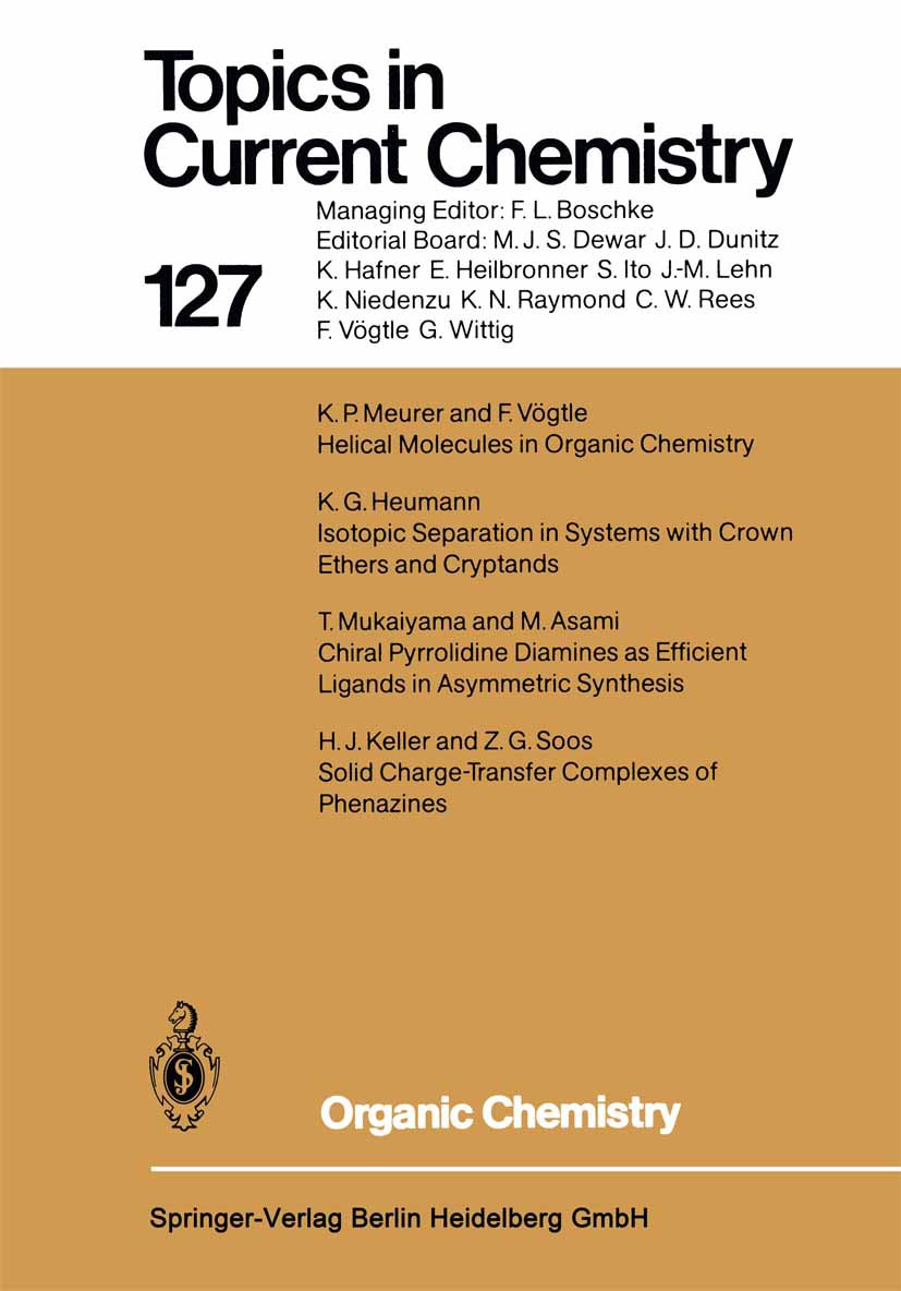 Topics in Current Chemistry