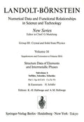 Landolt-Börnstein: Numerical Data and Functional Relationships in Science and Technology - New Series