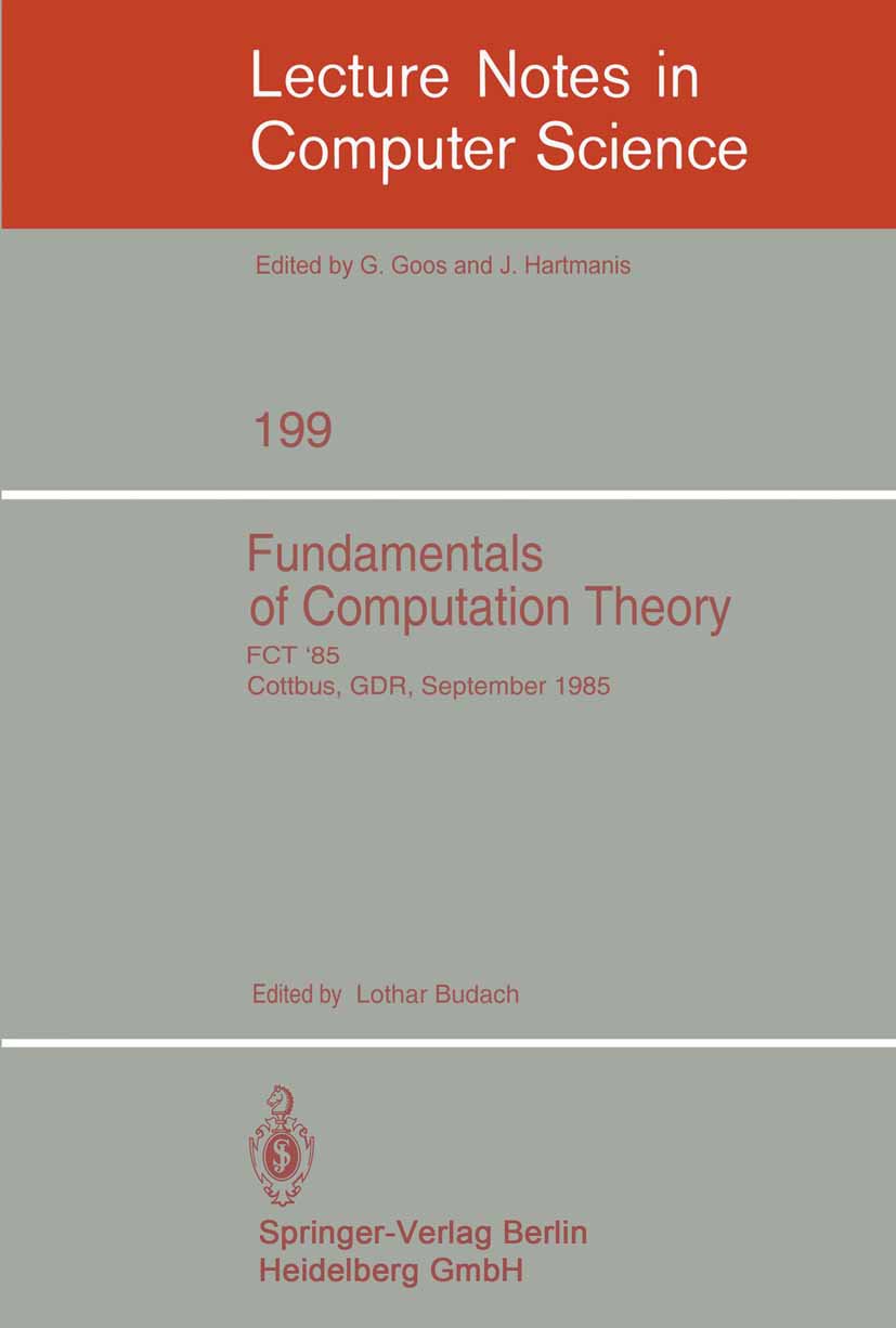 Lecture Notes in Computer Science