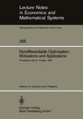 Lecture Notes in Economics and Mathematical Systems