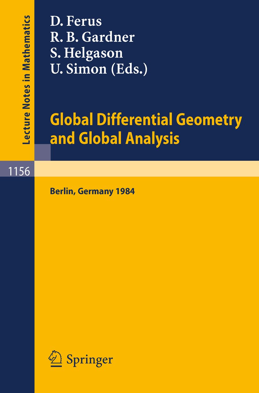 Lecture Notes in Mathematics