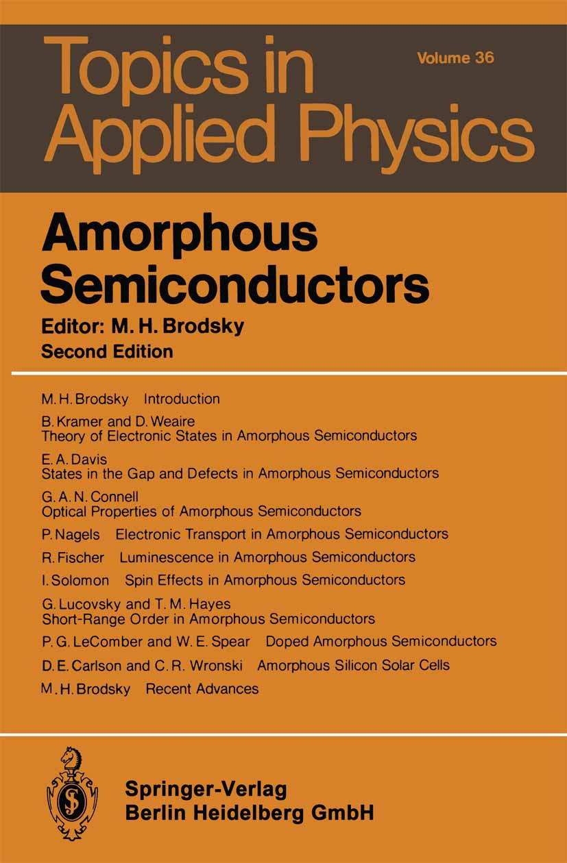 Topics in Applied Physics