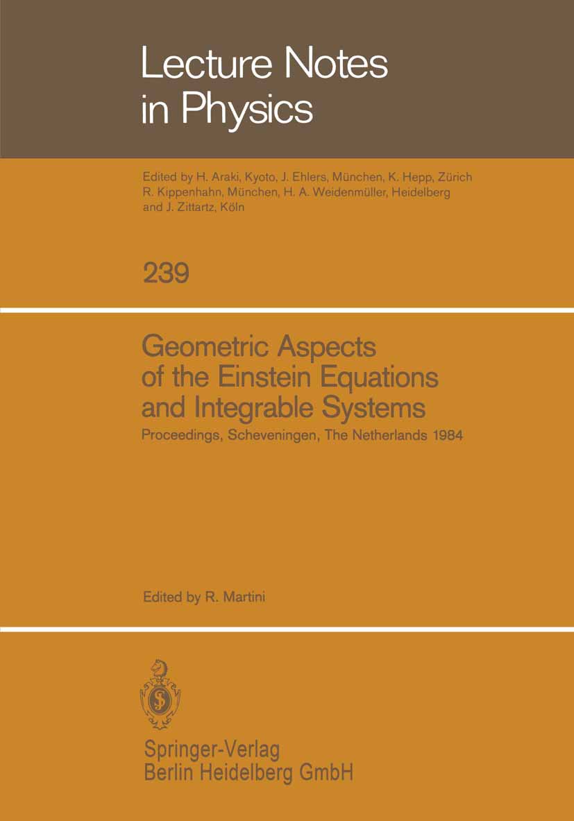 Geometric Aspects of the Einstein Equations and Integrable Systems