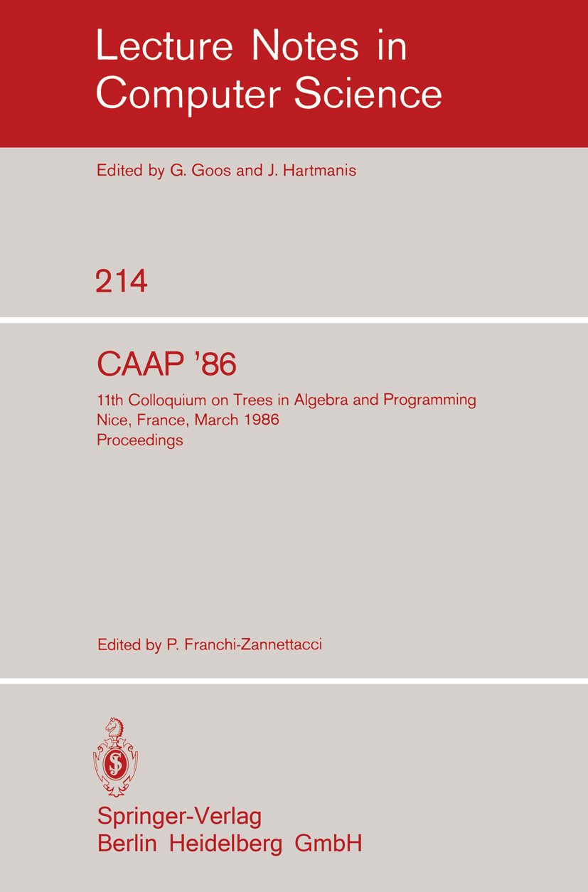 Lecture Notes in Computer Science