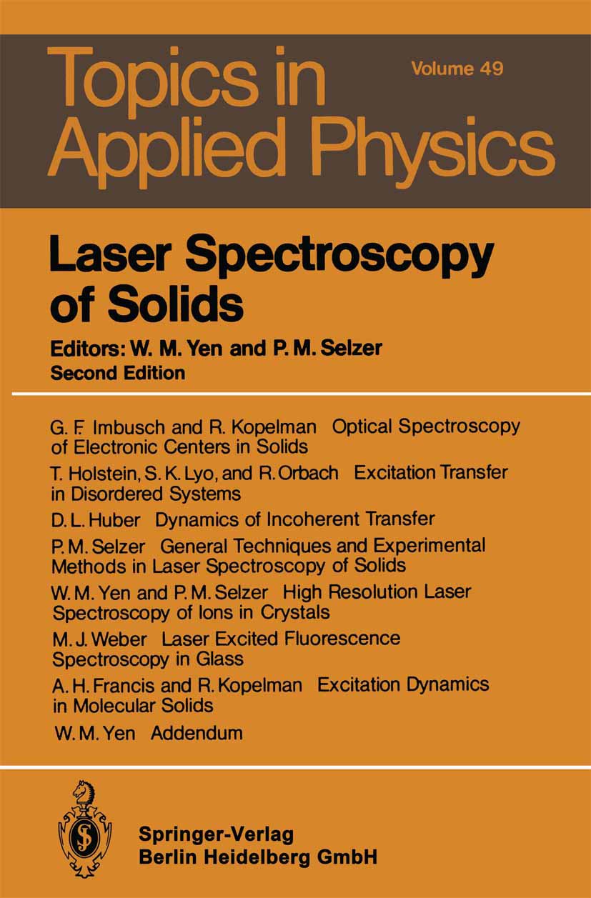 Topics in Applied Physics