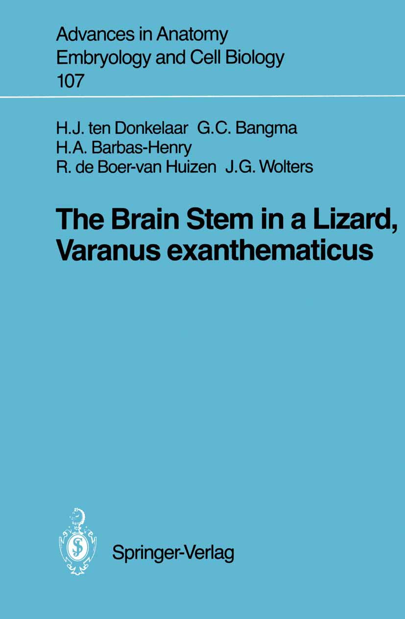Advances in Anatomy, Embryology and Cell Biology