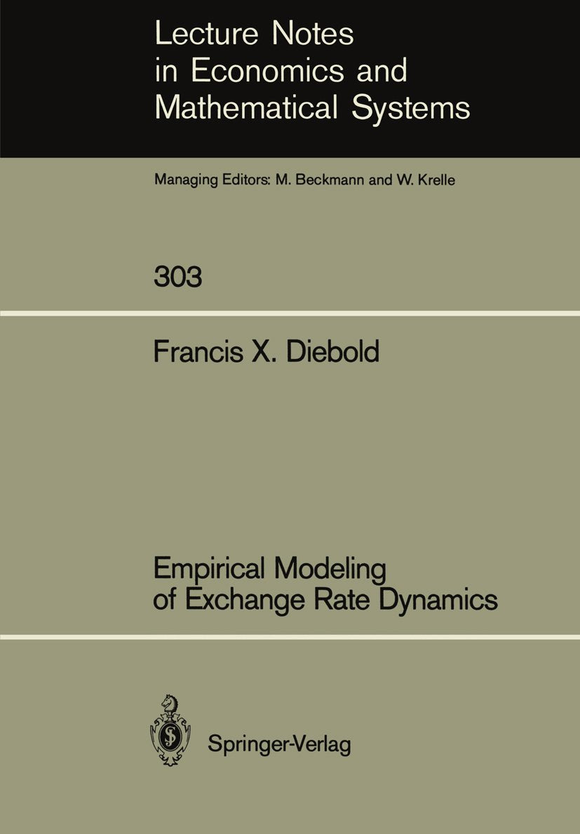 Lecture Notes in Economics and Mathematical Systems