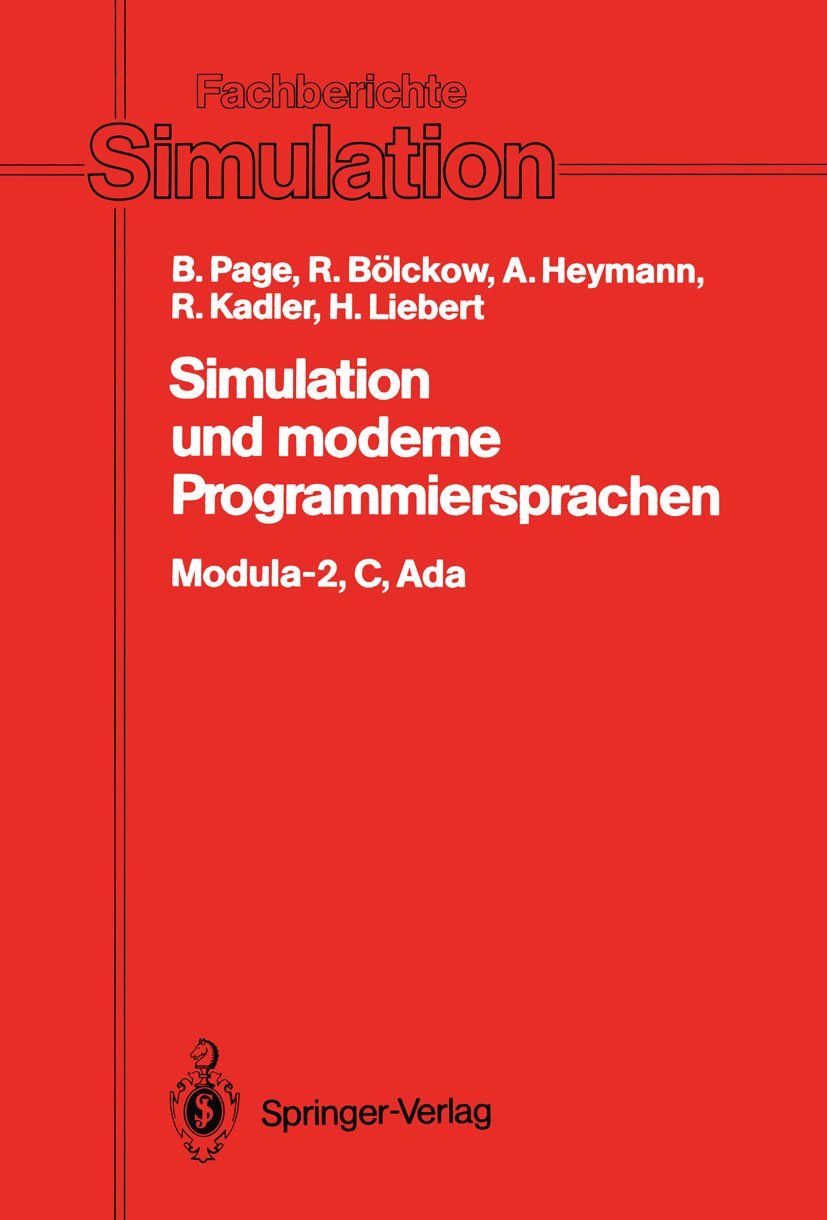 Fachberichte Simulation: Modula-2, C, Ada