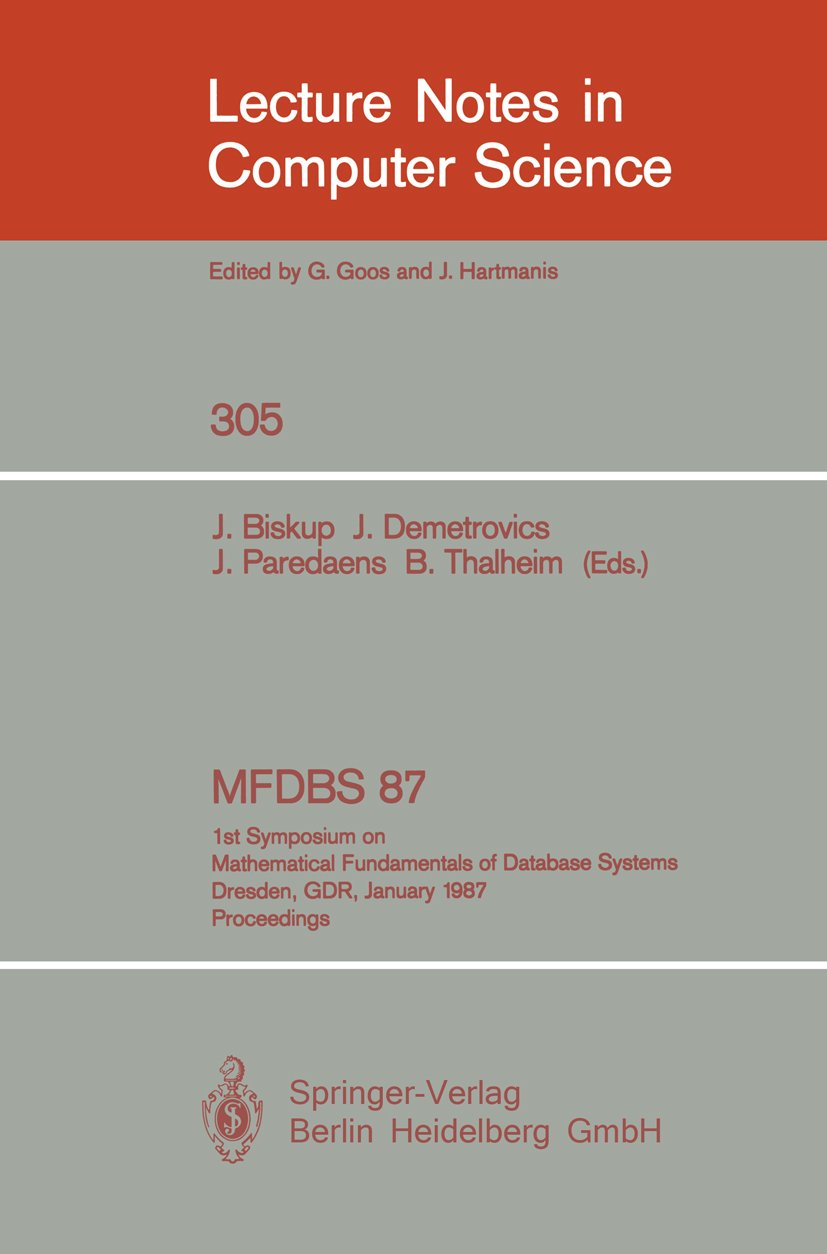 Lecture Notes in Computer Science
