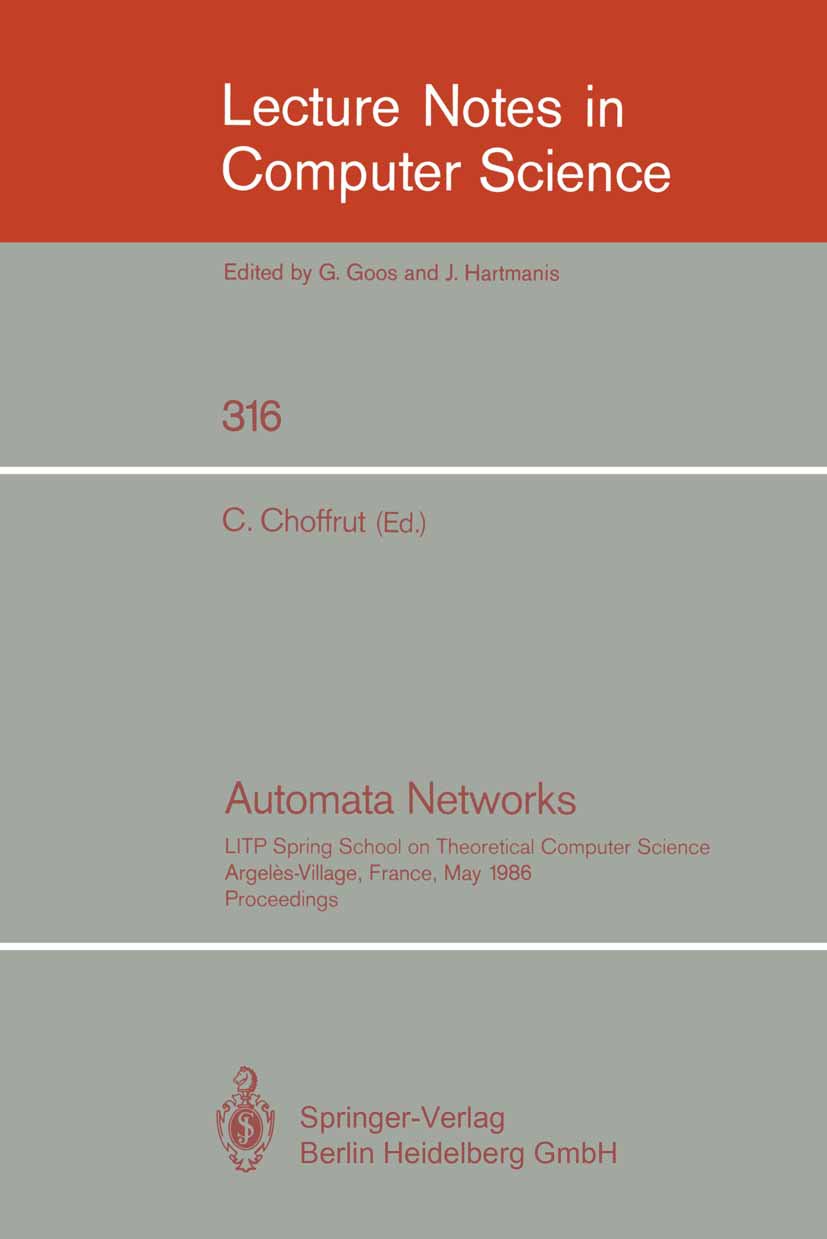 Lecture Notes in Computer Science