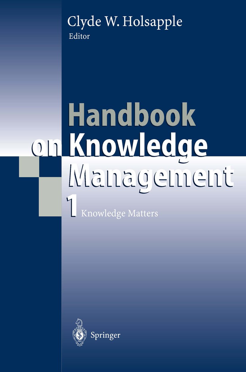 International Handbooks on Information Systems