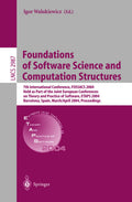 Foundations of Software Science and Computation Structures