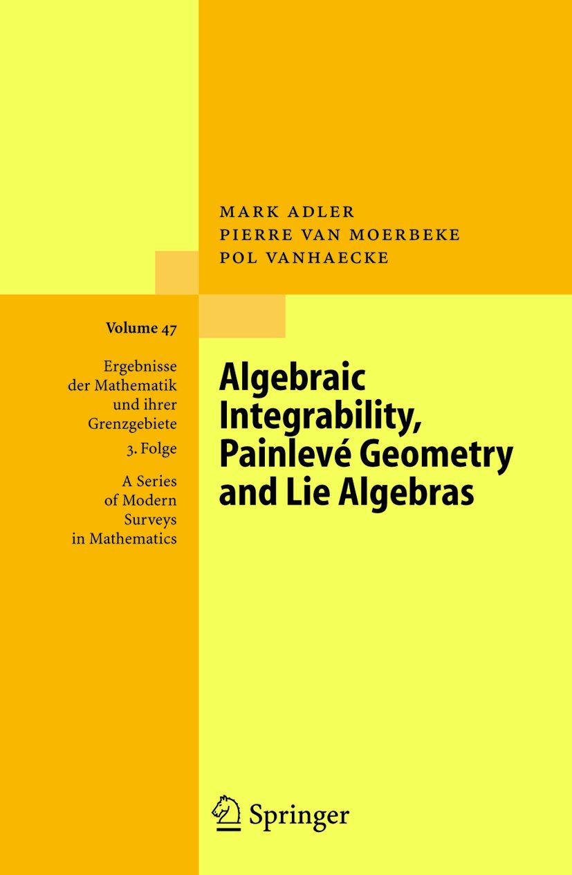 Ergebnisse der Mathematik und ihrer Grenzgebiete. 3. Folge / A Series of Modern Surveys in Mathematics