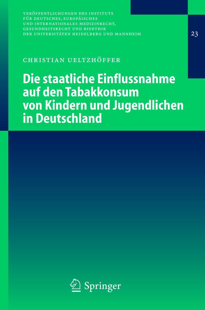 Veröffentlichungen des Instituts für Deutsches, Europäisches und Internationales Medizinrecht, Gesundheitsrecht und Bioethik der Universitäten Heidelberg und Mannheim