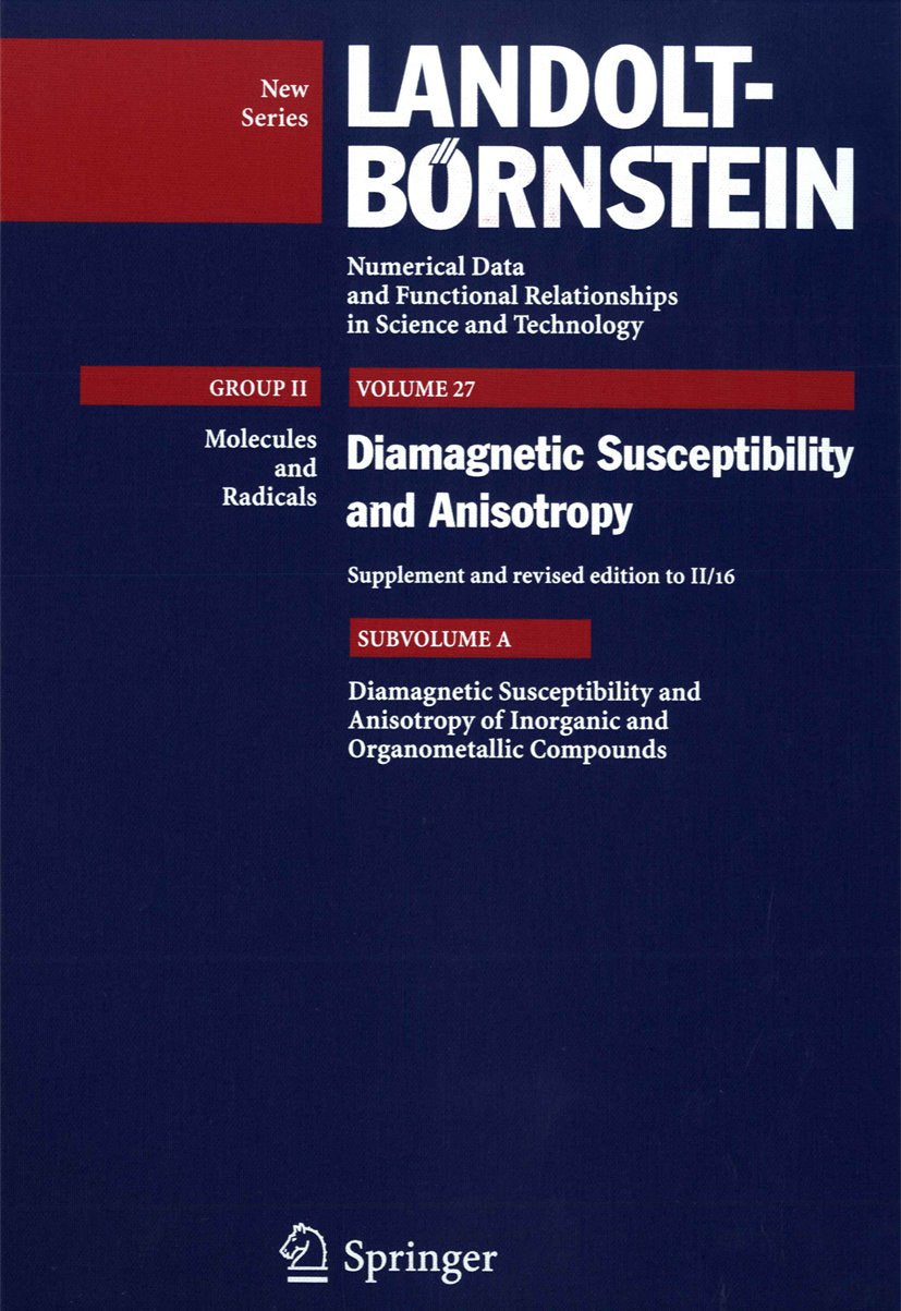 Landolt-Börnstein: Numerical Data and Functional Relationships in Science and Technology - New Series