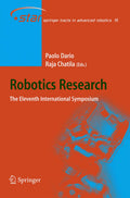 Springer Tracts in Advanced Robotics