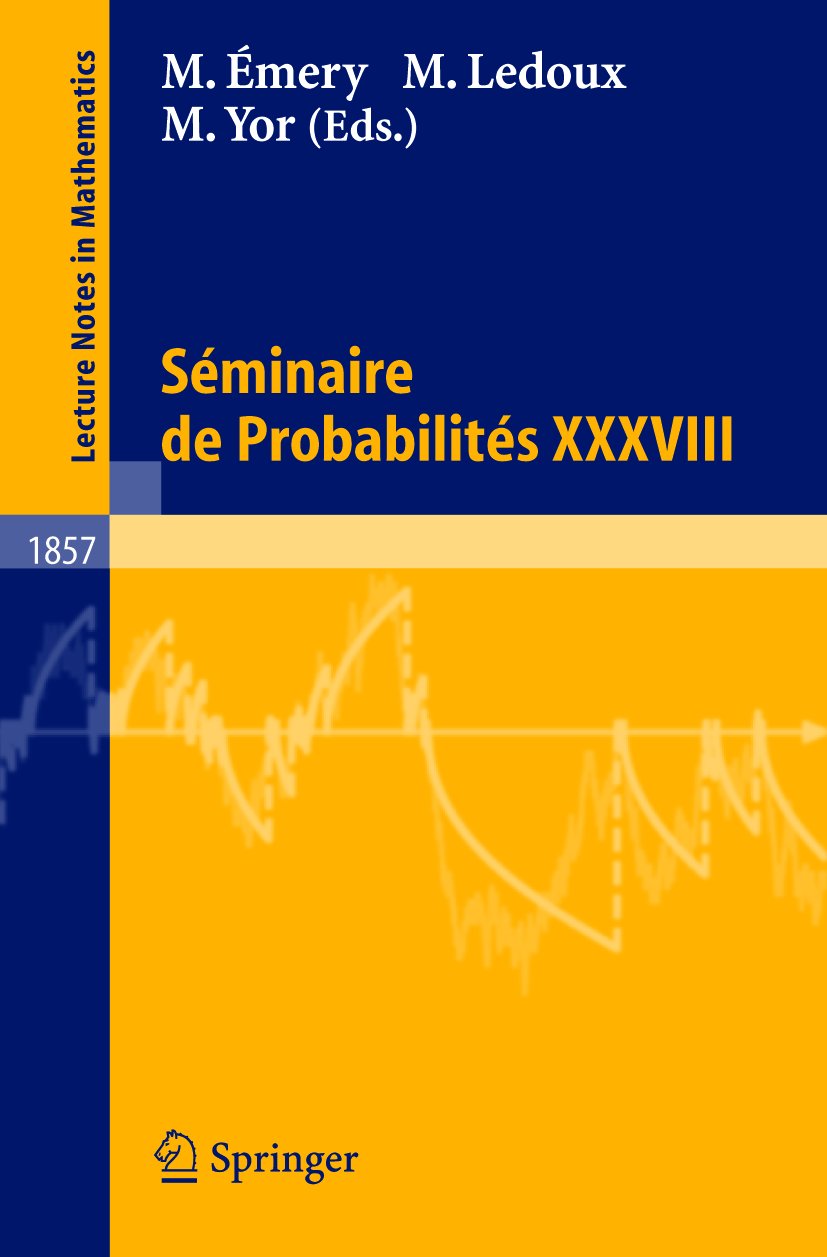 Lecture Notes in Mathematics