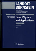 Landolt-Börnstein: Numerical Data and Functional Relationships in Science and Technology - New Series