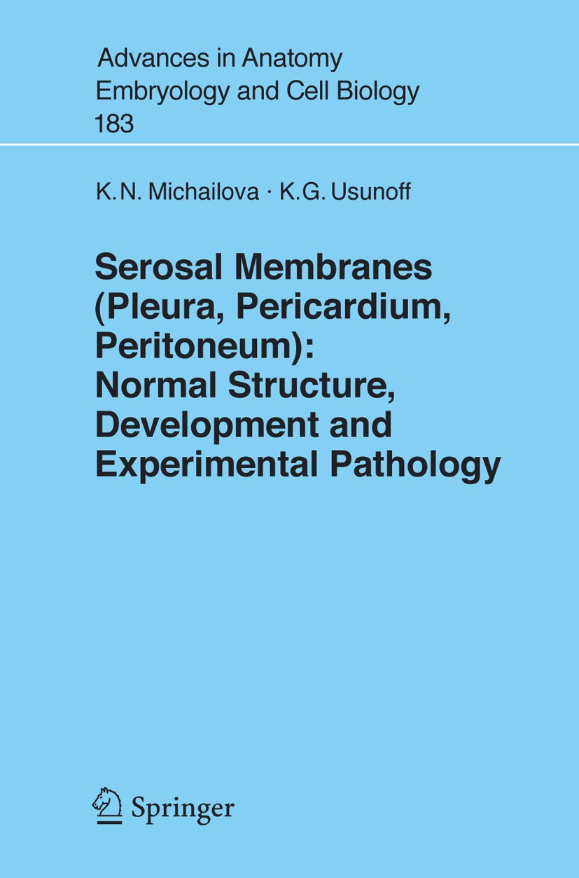 Advances in Anatomy, Embryology and Cell Biology