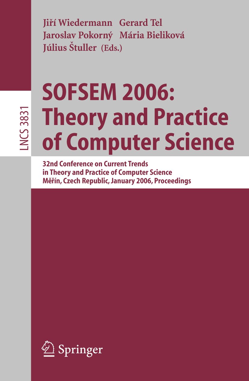 Lecture Notes in Computer Science