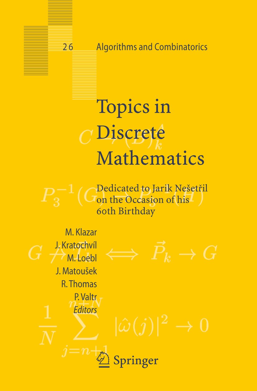 Algorithms and Combinatorics