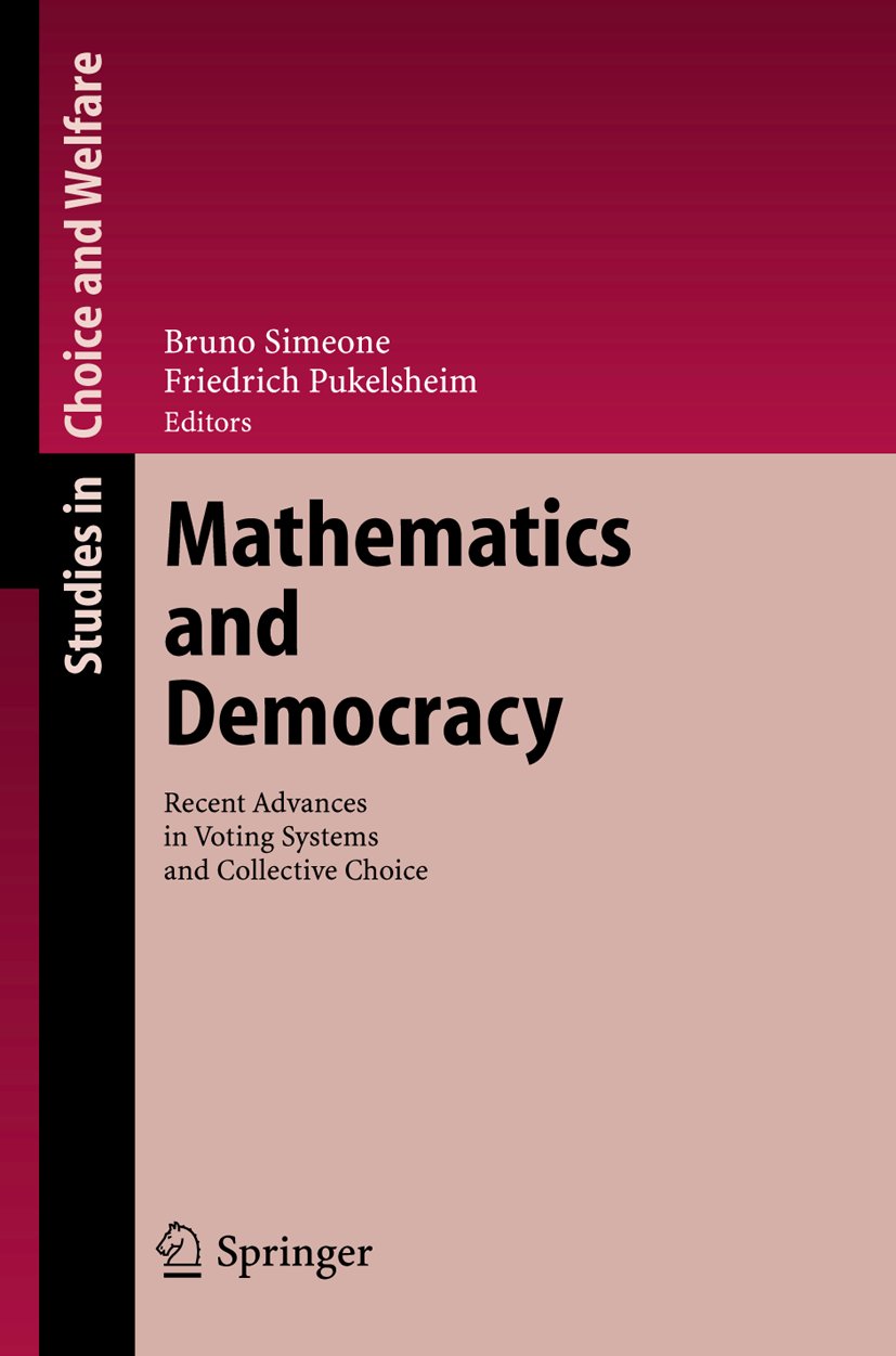 Studies in Choice and Welfare