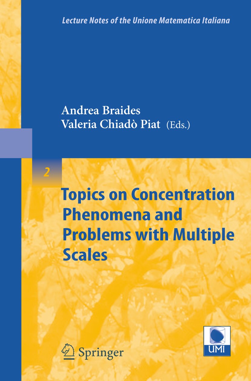 Lecture Notes of the Unione Matematica Italiana