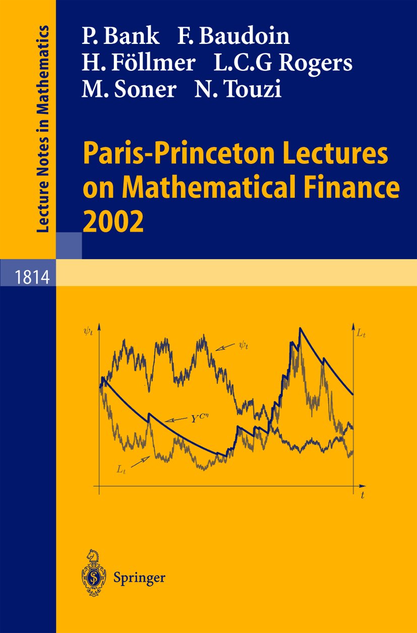 Lecture Notes in Mathematics